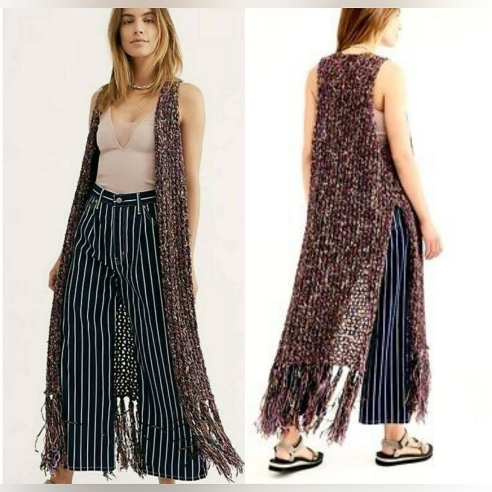 Free people gemstone vest one size